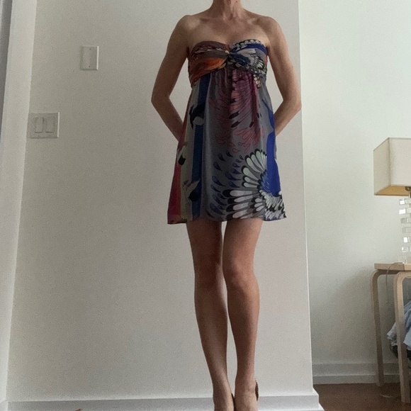 Tibi silk mini dress size 2 - Picture 4 of 10